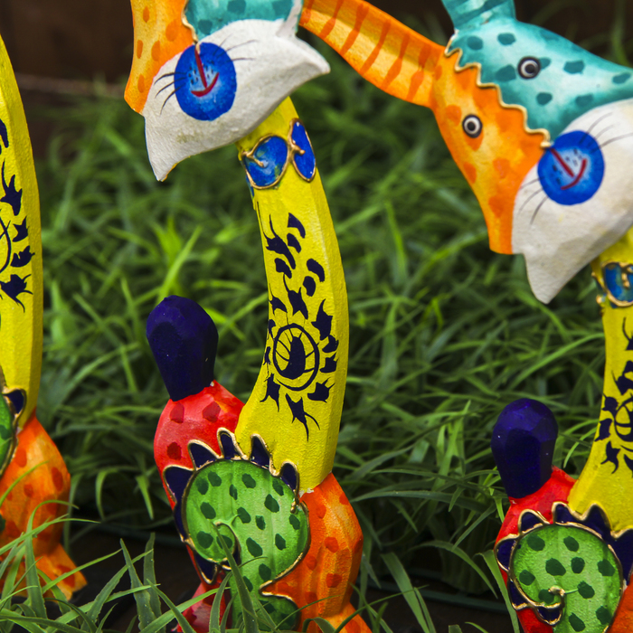 Набор сувенирный "Зайцы" (25,30,35) 25х5х35 см