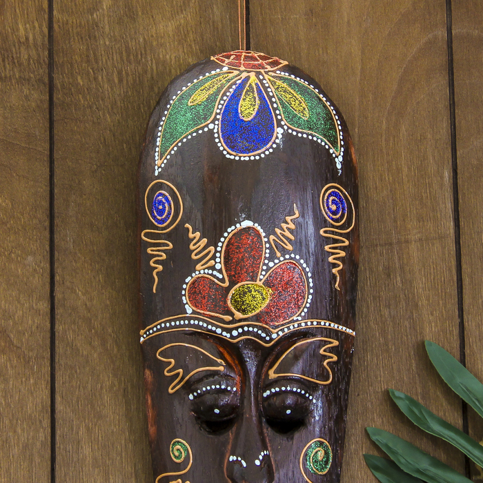 Маска дерево "Соцветие" 30х11х2 см