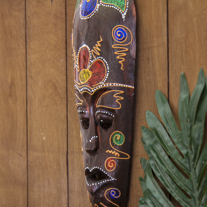 Маска дерево "Соцветие" 30х11х2 см