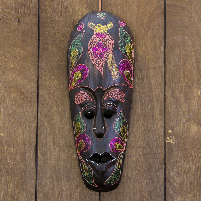 Маска дерево "Филин" 30х11х2 см