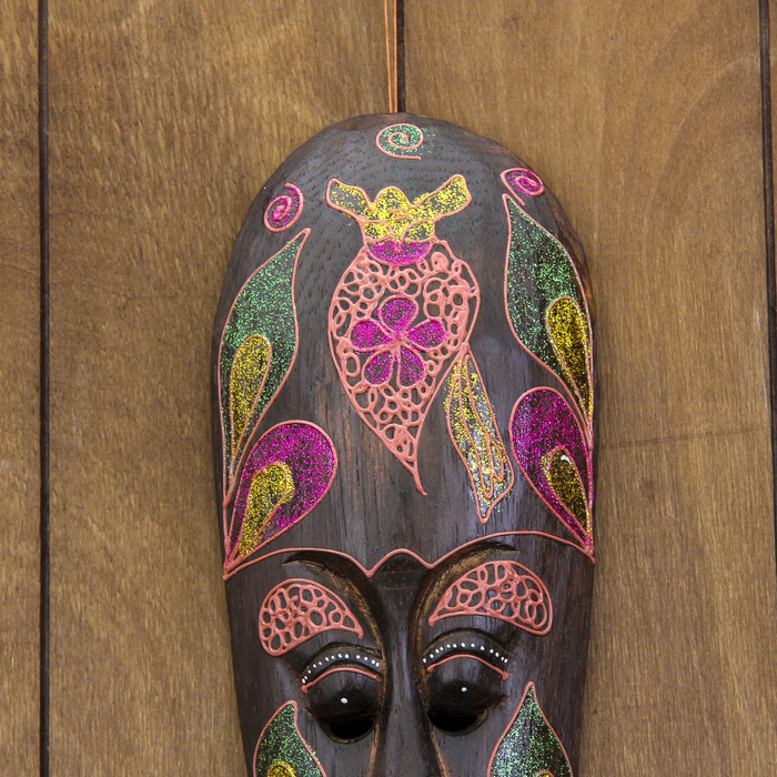 Маска дерево "Филин" 30х11х2 см