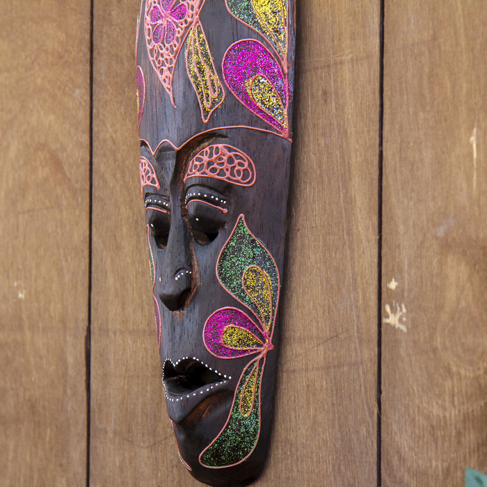 Маска дерево "Филин" 30х11х2 см