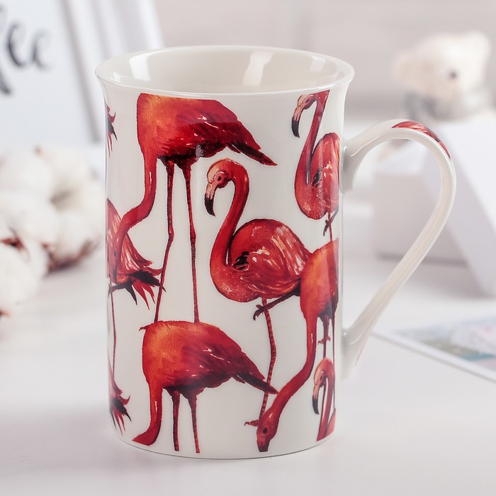 Кружка 300 мл "Сны о фламинго"