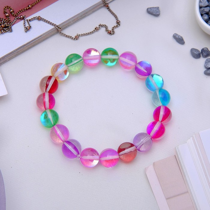 Браслет шар №10 "Опал"