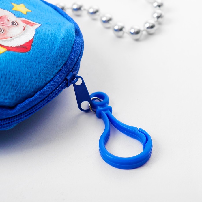 Мягкая игрушка-кошелёк "Исполнения желаний", свинка, 9 х 9 см