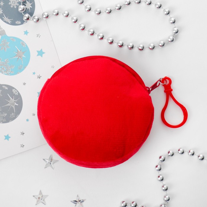 Мягкая игрушка-кошелёк "Удачи в Новом году", 9 х 9 см