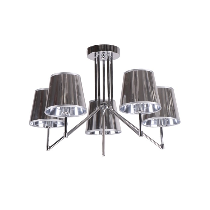 Люстра "Натали" 5х60Вт Е14 хром 57x57x36см