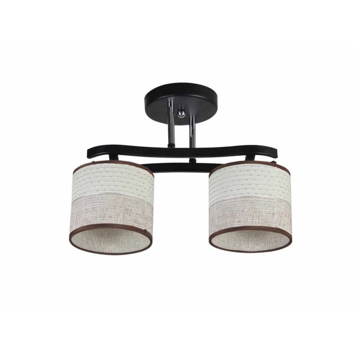 Люстра "Марина" 2х60Вт Е27 венге 36x15x26см