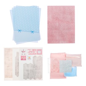 Кроватка для игрушки–малютки «Розовые сны», набор для шитья, 21 × 29,7 × 1 см от Сима-ленд