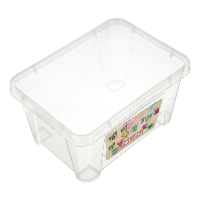 Контейнер для хранения, 24х17х13 см, цвет МИКС УЦЕНКА