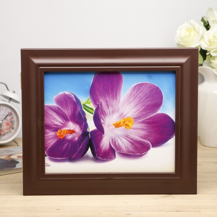 Ключница "Нежность" Орех 26х31х4,5 см