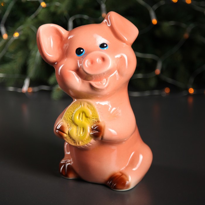 Копилка "Поросенок Лелик" 23 см