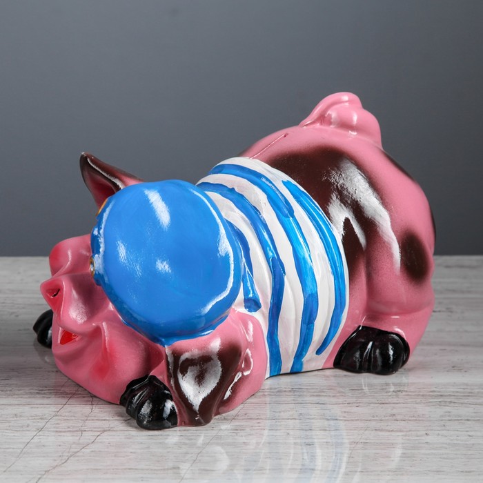 Копилка "Поросенок ВДВ", микс