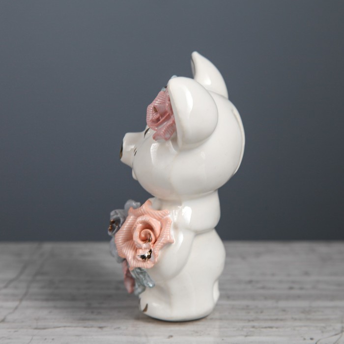 Копилка "Свинка Танюшка" мини, лепка большая+36