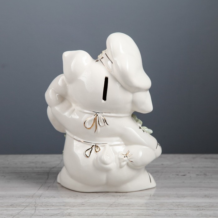 Копилка"Свинка-Поваренок", цветная лепка