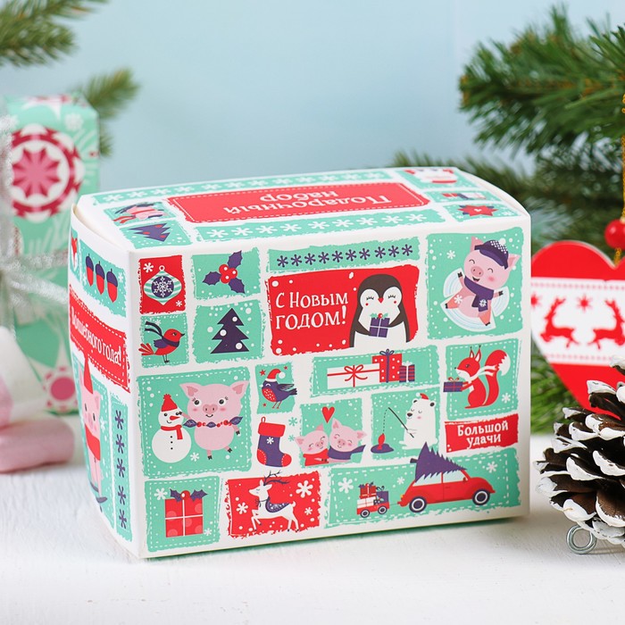 Набор "Новый год - это...", копилка, чай чёрный 25 г