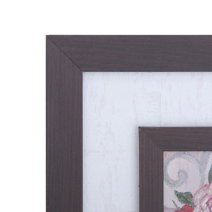 Картина "Цветы в интерьере" 43х107 см (25х25)