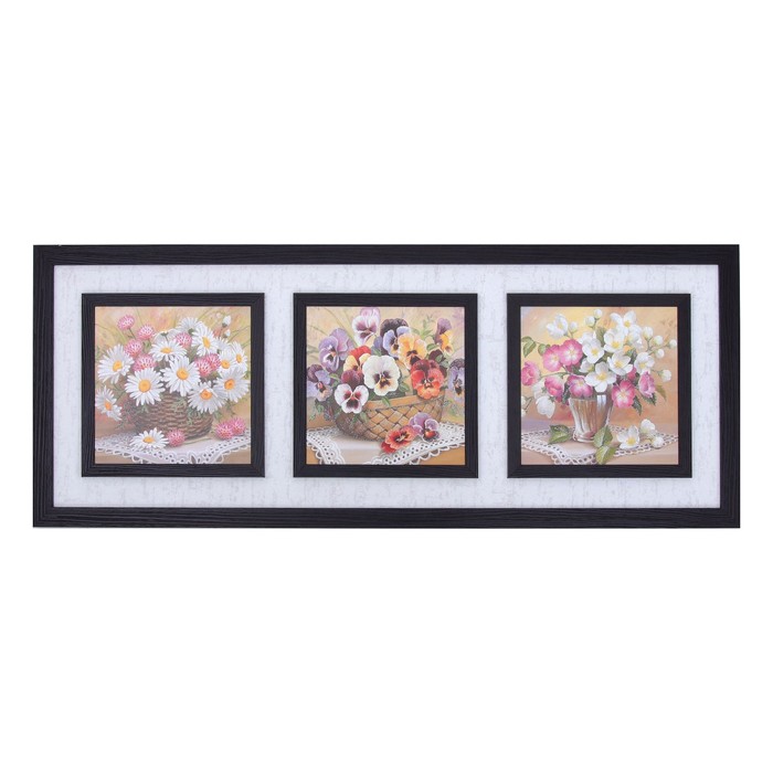 Картина "Летнее настроение" 43х107 см (25х25)