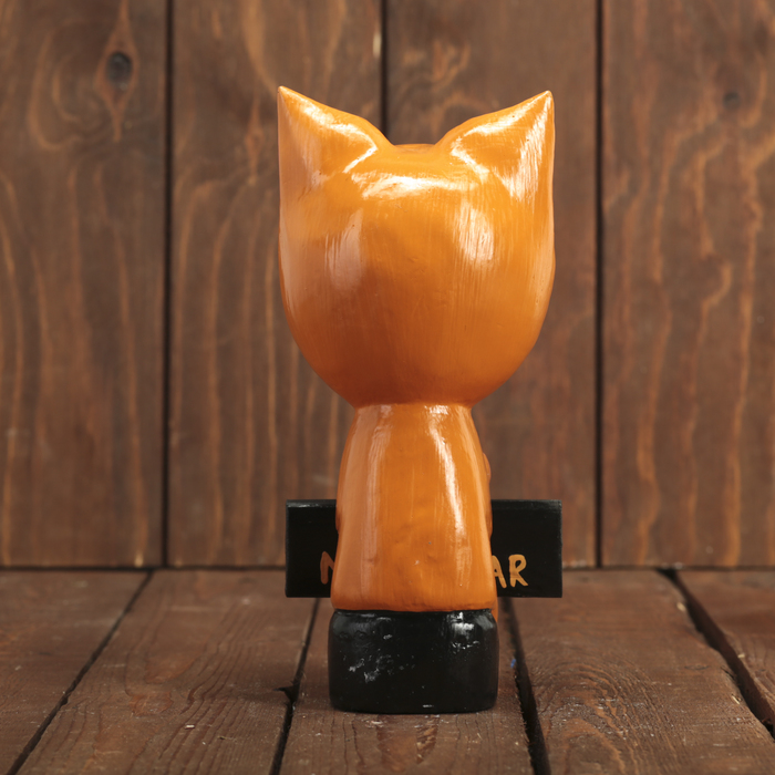 Сувенир дерево "Свинка с табличкой" 9х8,5х20 см