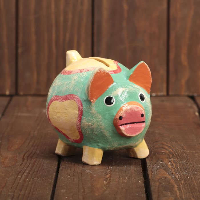 Сувенир "Копилка-свинка в сказке" 13х10х12 см