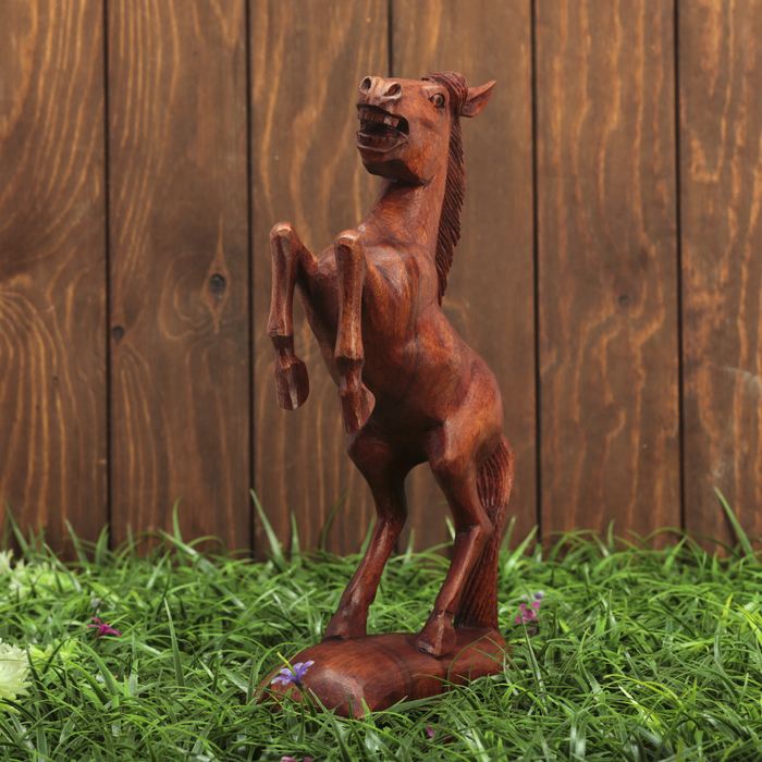 Сувенир дерево "Лошадь" 30х7,5х18 см