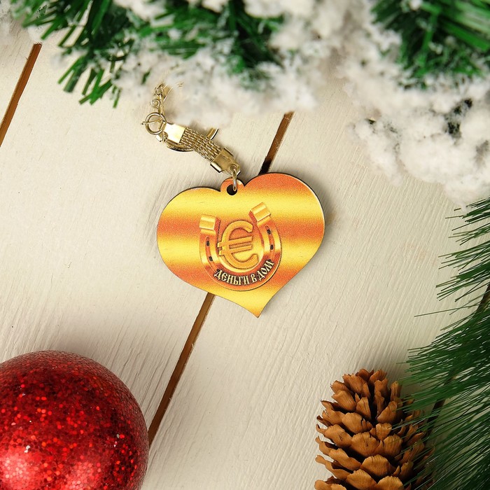 Брелок «Свинки», гжель, 5,3×4,5×0,3 см