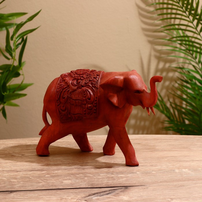 Сувенир дерево Слон резной 20х8х16 см сувенир слон красный дерево 7х11х40 см