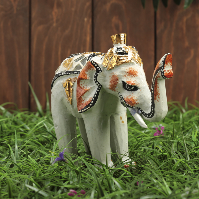 Сувенир дерево "Царский слоник" 17х7х15 см