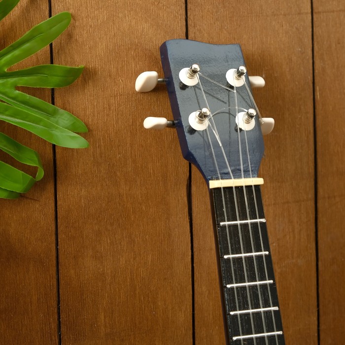 Музыкальный инструмент гитара-укулеле "Сияние" 55х20х6 см