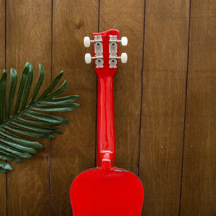 Музыкальный инструмент гитара-укулеле "Черепашка" 55х20х6 см