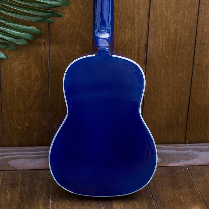 Музыкальный инструмент гитара-укулеле "Цветы" 55х20х6 см