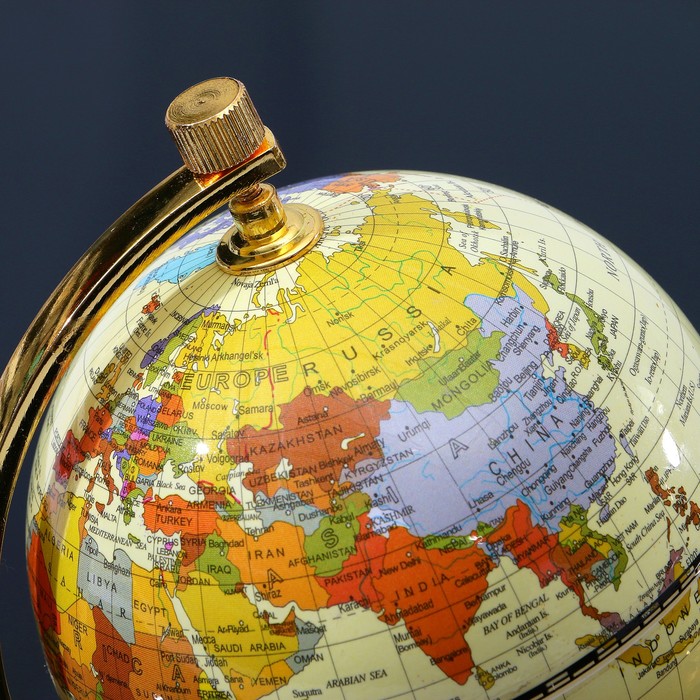 Набор настольный 5в1(глобус, лупа, нож д/писем, ручка, блок д/бумаги), 19х30 см