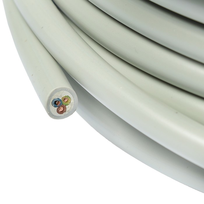 Кабель "РЭК-PRYSMIAN", NUM-J, 3х1.5 мм2, 100 м, серый