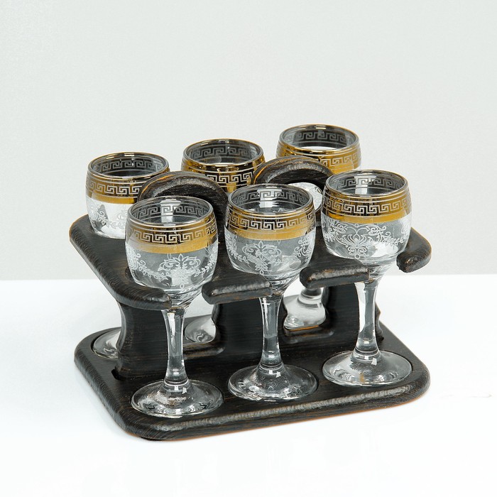 Минибар 6 предметов рюмки 50 мл