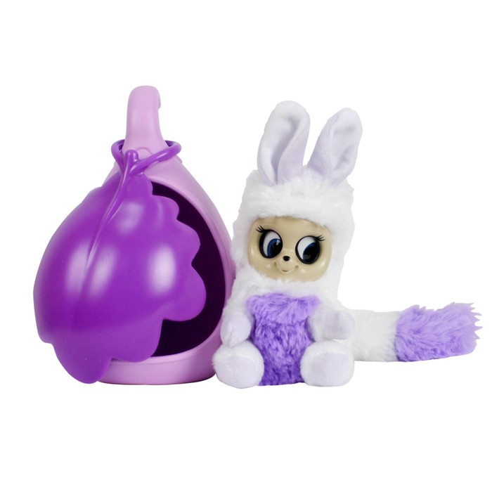 Интерактивная игрушка Bush baby world со спальным коконом Аби, 17 см