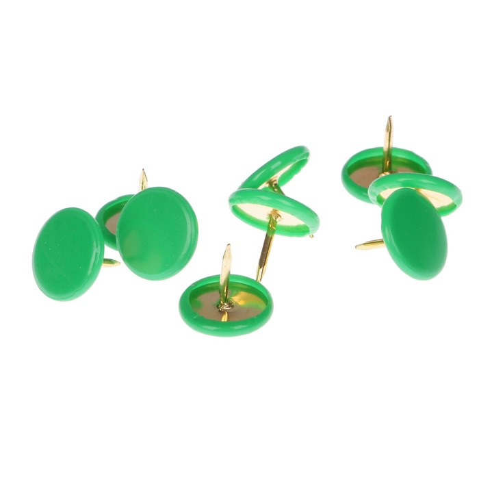 Набор декоративных гвоздиков "Зелёные" набор 100 шт 1х1х1 см