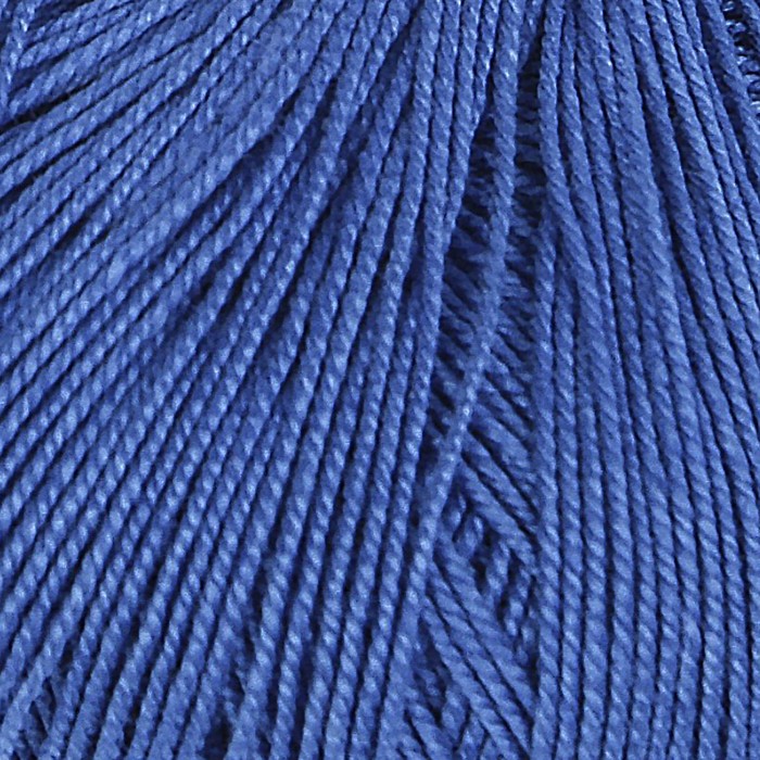 Пряжа "Цветное кружево" 100% мерсеризованный хлопок 475м/50гр (26 Василек)