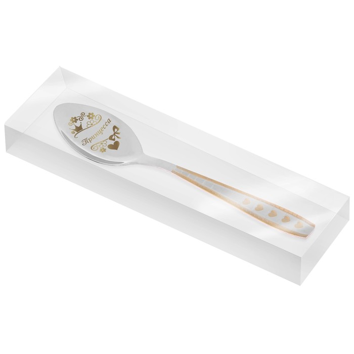 Ложка детская в подарочной коробке "Принцесса"