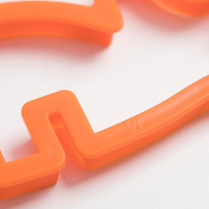 Набор форм для вырезания печенья 3D "Брахиозавр" 3 шт,