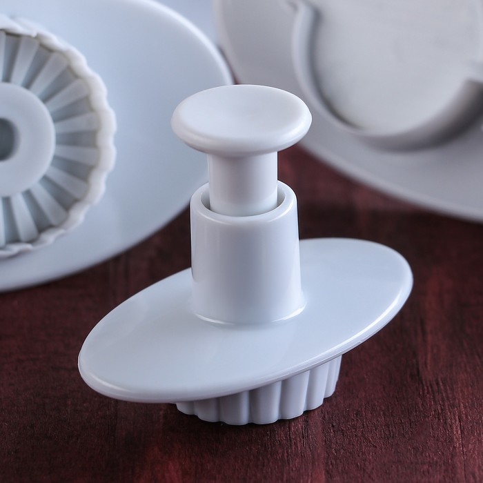 Набор плунжеров кондитерских 4 шт "Трактор"