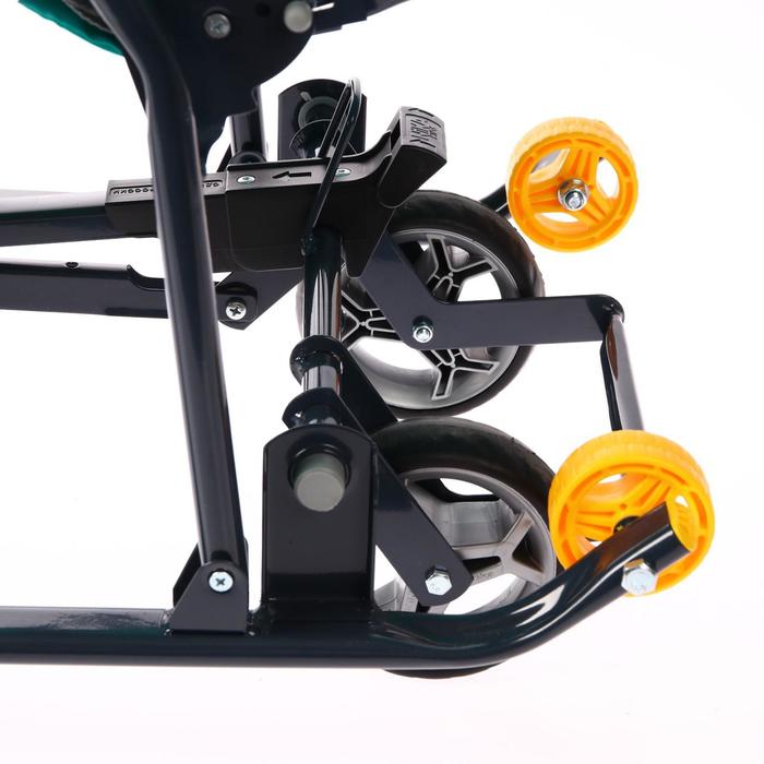 Санки-коляска "Disney-baby1 Винни", цвет изумрудный