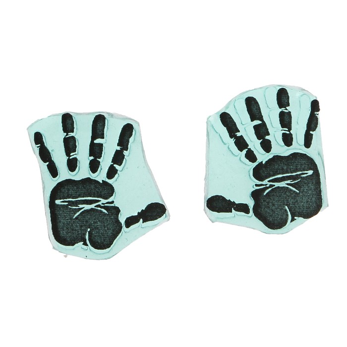 Штамп "Ладони" 1,7х1,7 см (набор 2 шт)