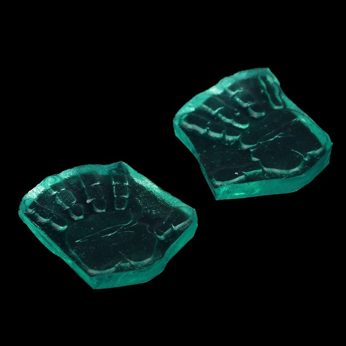 Штамп "Ладони" 1,7х1,7 см (набор 2 шт)