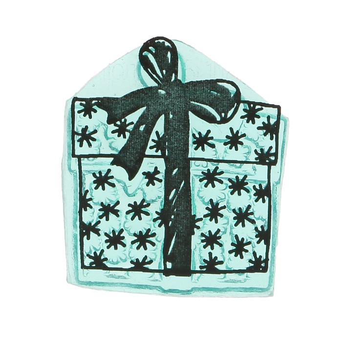 Штамп "Подарок-2" 2,2х2,9 см