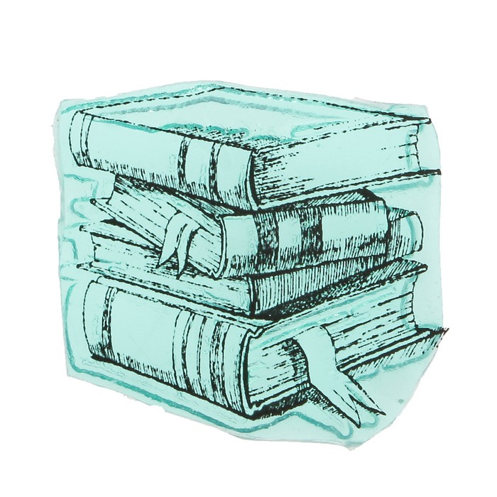 Штамп "Книги" 2,8х3 см