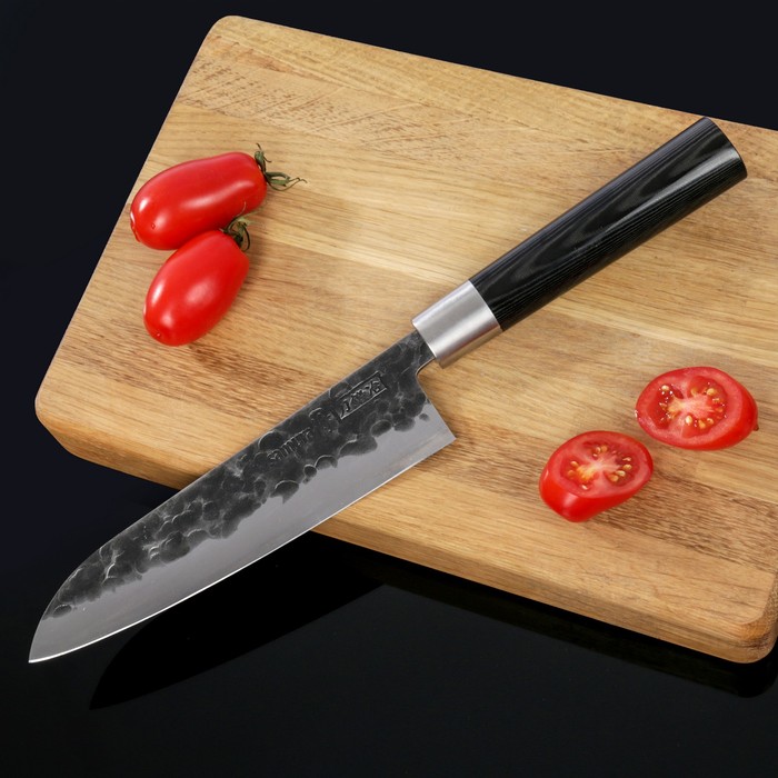 Набор ножей Samura Blacksmith, 3 шт, AUS-8, микарта