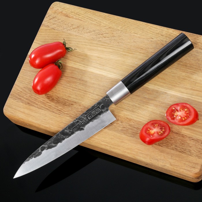 Набор ножей Samura Blacksmith, 3 шт, AUS-8, микарта