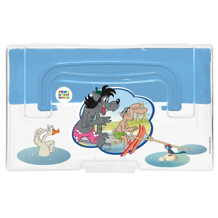 Контейнер для мелочей с вкладышем 0,8 л, МИКС