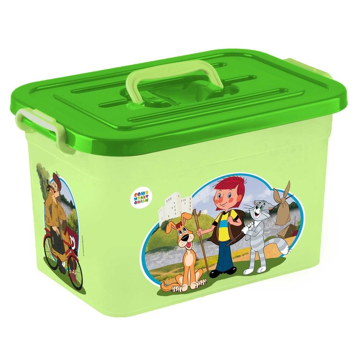 Ящик для хранения игрушек, 10 л, МИКС