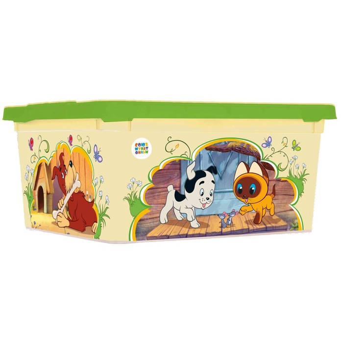 Контейнер для хранения игрушек, 1,9 л, МИКС